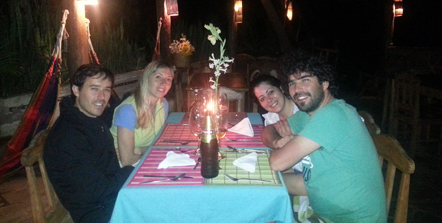 Food in the Alternative Jungle Trail to Machu Picchu